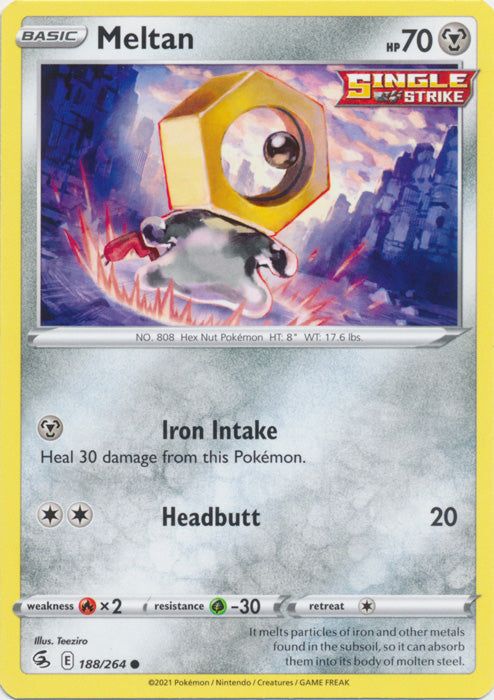 Meltan - 188/264 - Common available at 401 Games Canada