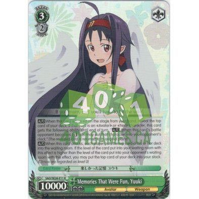 Memories That Were Fun, Yuuki (Foil) available at 401 Games Canada