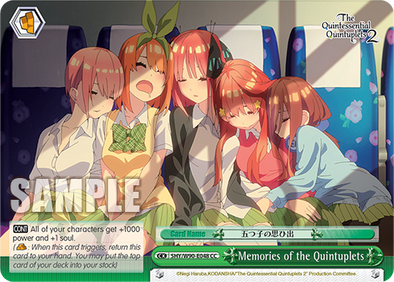 Memories of the Quintuplets - 5HY/W90-E048 - Climax Common available at 401 Games Canada