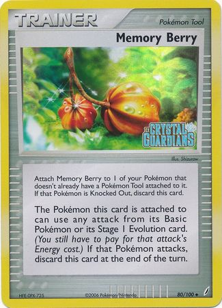 Memory Berry - 80/100 - Uncommon - Reverse Holo available at 401 Games Canada