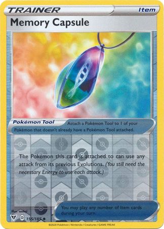 Memory Capsule - 155/185 - Uncommon - Reverse Holo available at 401 Games Canada