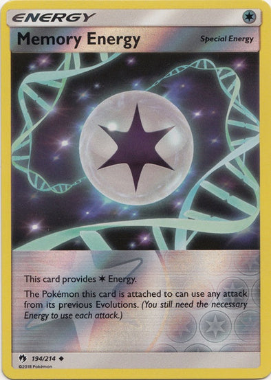 Memory Energy - 194/214 - Reverse Foil available at 401 Games Canada