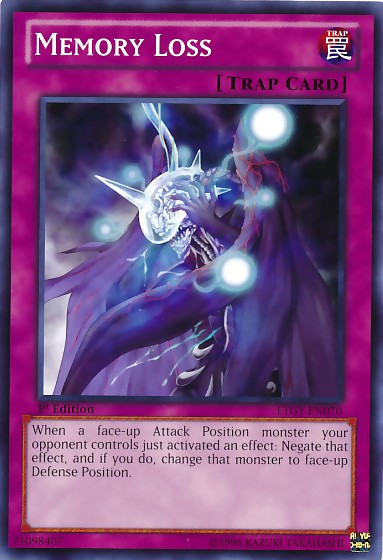 Memory Loss - LTGY-EN070 - Common - 1st Edition available at 401 Games Canada