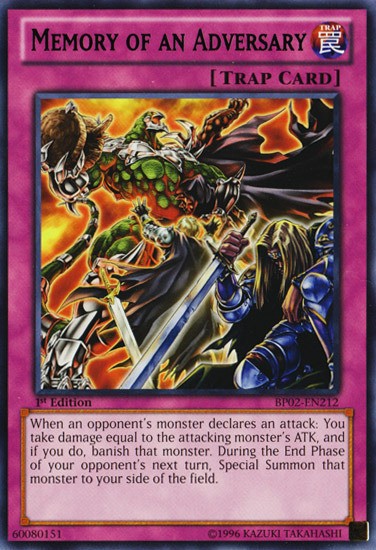 Memory of an Adversary - BP02-EN212 - Rare - 1st Edition available at 401 Games Canada