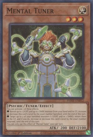 Mental Tuner - PHHY-EN012 - Common - 1st Edition available at 401 Games Canada