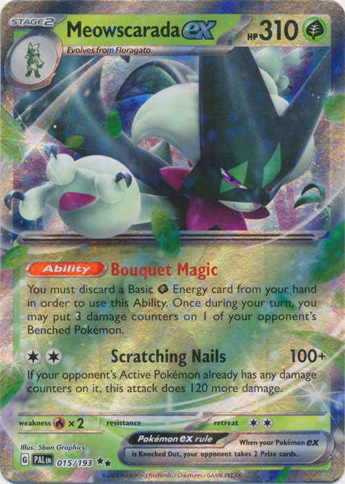 401 Games Canada - Meowscarada ex - 015/193