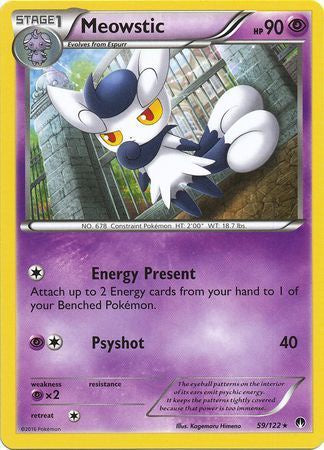 Meowstic - 59/122 - Rare available at 401 Games Canada