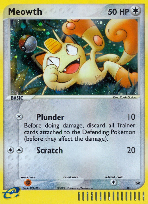 Meowth - 013 - Holo Promo available at 401 Games Canada