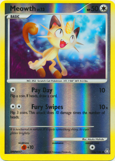 Meowth - 106/146 - Common - Reverse Holo available at 401 Games Canada