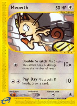 Meowth - 121/165 - Common available at 401 Games Canada