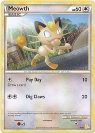 Meowth - 12/30 - Common available at 401 Games Canada