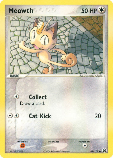 Meowth - 69/112 - Common available at 401 Games Canada