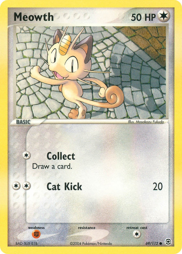 Meowth - 69/112 - Common available at 401 Games Canada