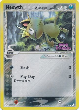 Meowth - 71/110 - Common - Reverse Holo available at 401 Games Canada