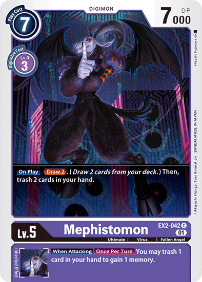 Mephistomon - EX2-042 - Common available at 401 Games Canada