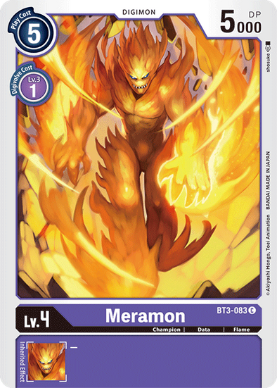 Meramon - BT3-083 - Common available at 401 Games Canada