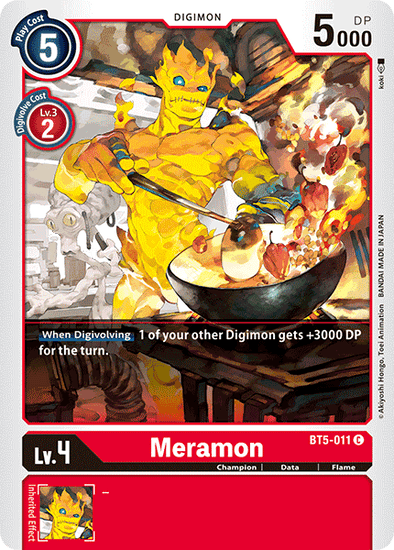 Meramon - BT5-011 - Common available at 401 Games Canada