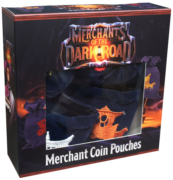 Merchants of the Dark Road: Coin Pouches available at 401 Games Canada