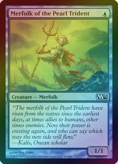 Merfolk of the Pearl Trident (Foil) (M13) available at 401 Games Canada
