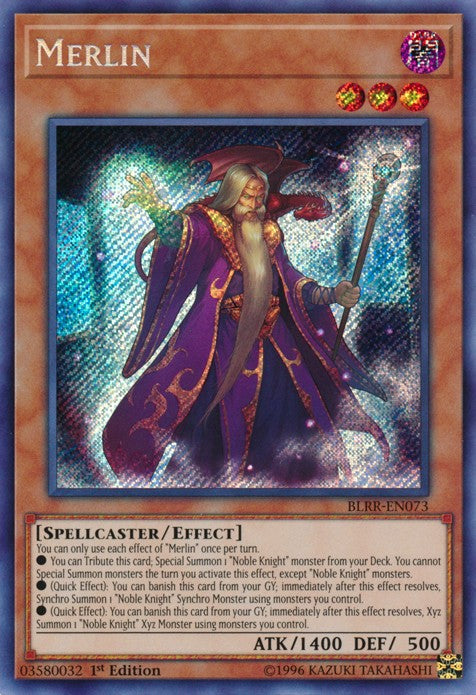 Merlin - BLRR-EN073 - Secret Rare - 1st Edition available at 401 Games Canada