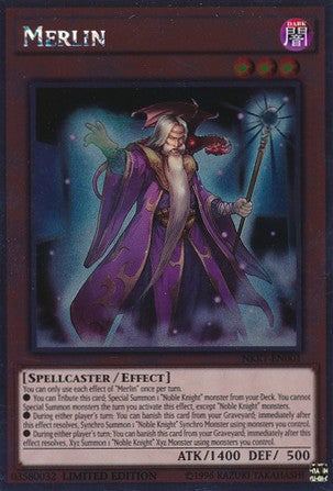 Merlin - NKRT-EN001 - Platinum Rare - 1st Edition available at 401 Games Canada