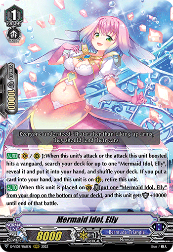 Mermaid Idol, Elly - D-VS03/068 - Triple Rare available at 401 Games Canada