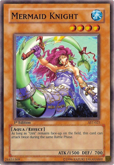 Mermaid Knight - AST-025 - Common - 1st Edition available at 401 Games Canada