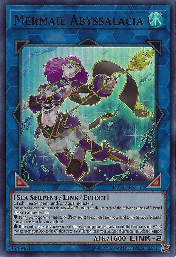 Mermail Abyssalacia - DANE-EN094 - Ultra Rare - Unlimited available at 401 Games Canada