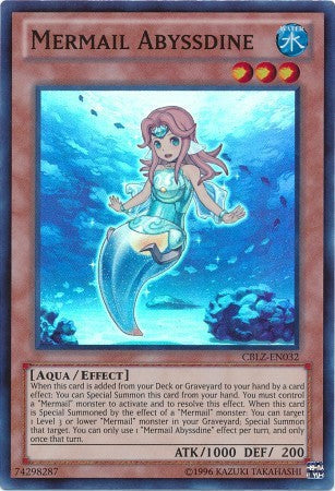 Mermail Abyssdine - CBLZ-EN032 - Super Rare - Unlimited available at 401 Games Canada
