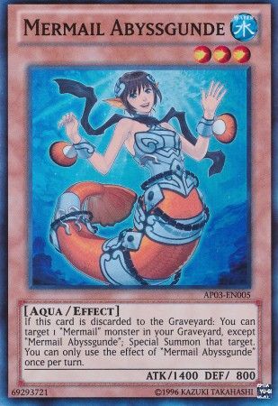 Mermail Abyssgunde - AP03-EN005 - Super Rare available at 401 Games Canada