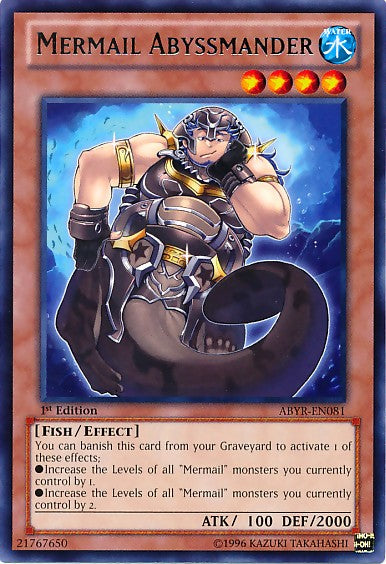 Mermail Abyssmander - ABYR-EN081 - Rare - 1st Edition available at 401 Games Canada
