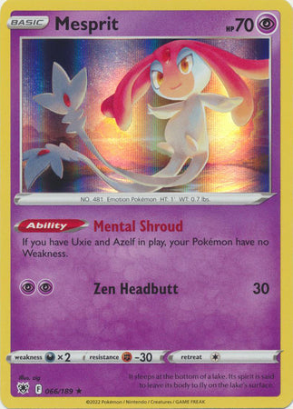 Mesprit - 066/189 - Holo Rare available at 401 Games Canada