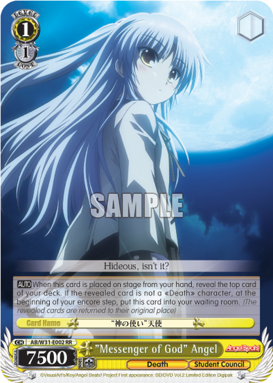 "Messenger of God" Angel - AB/W31-E002 - Double Rare available at 401 Games Canada