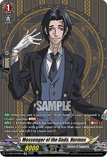 Messenger of the Gods, Hermes - D-TB02/SP08 - SP available at 401 Games Canada