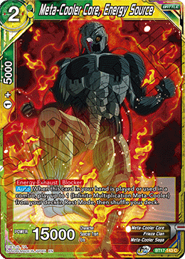 Meta-Cooler Core, Energy Source - BT17-143 - Common (Foil) available at 401 Games Canada