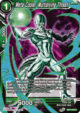 Meta-Cooler, Multiplying Threat - BT17-072 - Common (Foil) available at 401 Games Canada