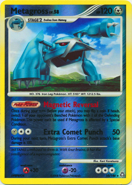 Metagross - 10/146 - Holo Rare - Reverse Holo available at 401 Games Canada