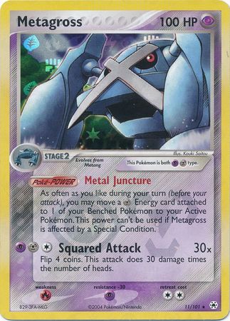 Metagross - 11/101 - Holo Rare - Reverse Holo available at 401 Games Canada