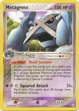 Metagross - 11/101 - Rare - Theme Deck Exclusive available at 401 Games Canada