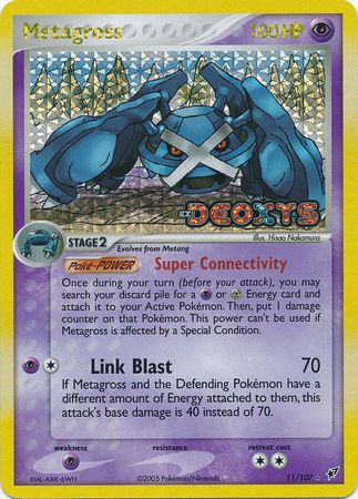 Metagross - 11/107 - Holo Rare - Reverse Holo available at 401 Games Canada