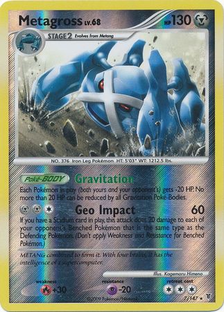 Metagross - 7/147 - Holo Rare - Reverse Holo available at 401 Games Canada