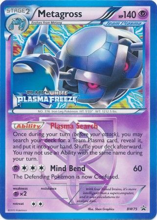 Metagross - BW75 - Pre-Release Promo available at 401 Games Canada