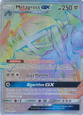 Metagross GX - 157/145 - Hyper Rare available at 401 Games Canada