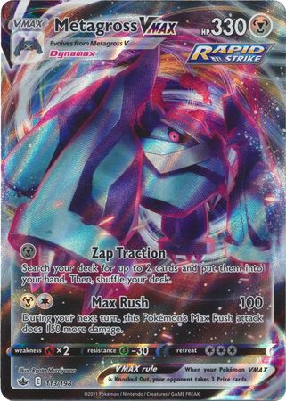 Metagross VMAX - 113/198 - Ultra Rare available at 401 Games Canada