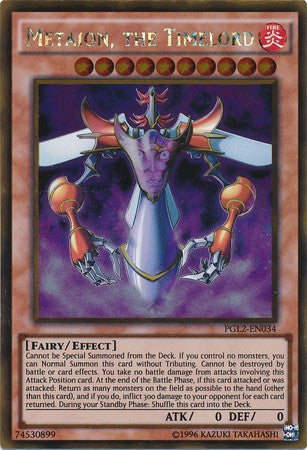 Metaion, the Timelord - PGL2-EN034 - Gold Rare - Unlimited available at 401 Games Canada