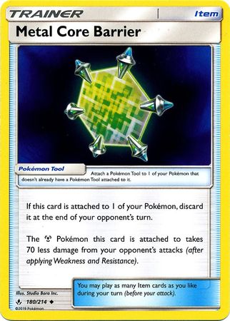 Metal Core Barrier - 180/214 - Uncommon available at 401 Games Canada