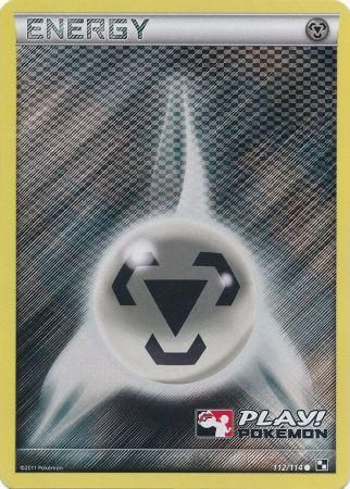 Metal Energy - 112/114 - Play! Pokemon Promo available at 401 Games Canada