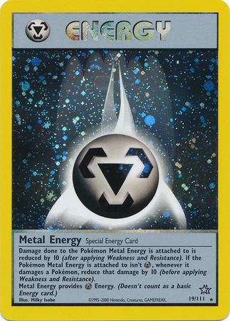 Metal Energy - 19/111 - Holo - Unlimited available at 401 Games Canada