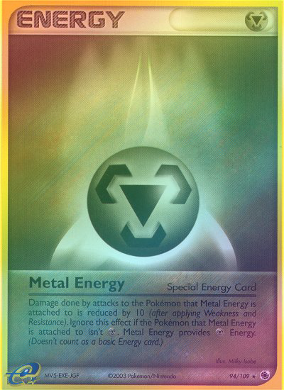 401 Games Canada - Metal Energy - 94/109 - Rare - Reverse Holo 401 Games Canada - Metal Energy - 94/109 - Rare - Reverse Holo