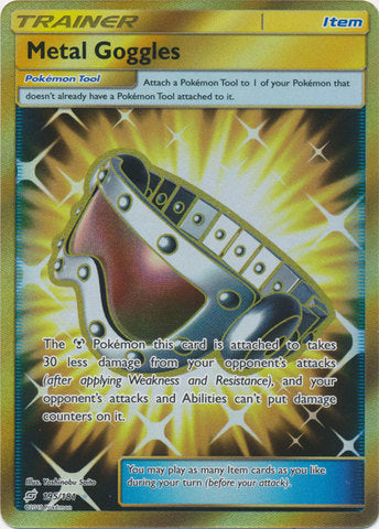 Metal Goggles - 195/181 - Secret Rare available at 401 Games Canada